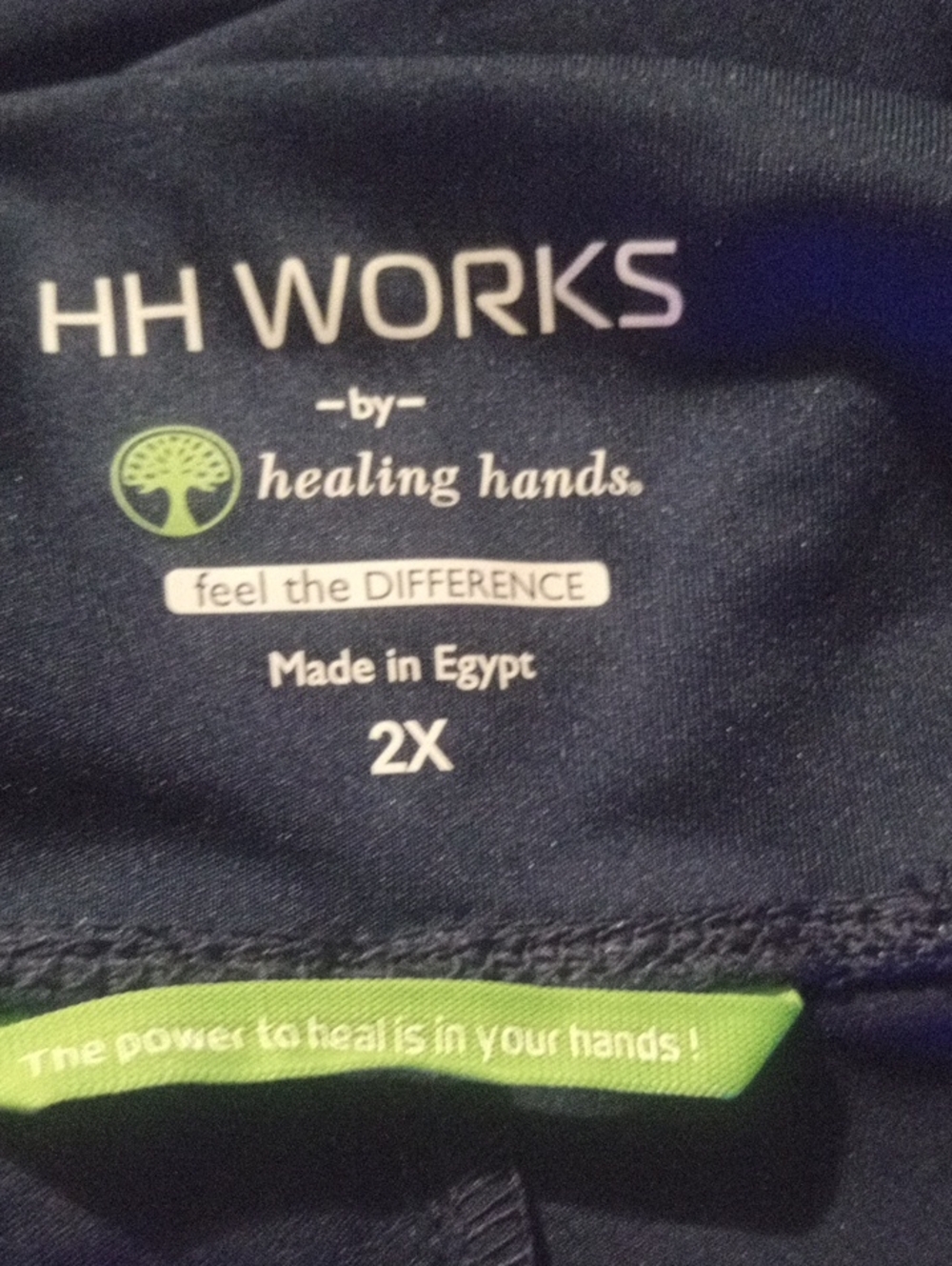 healing hands Navy Straight Leg Scrub Pants